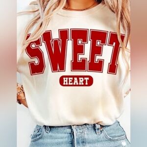 Sweetheart custom crewneck Sweatshirt sweater